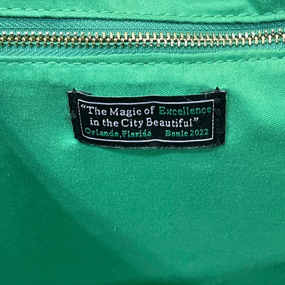 Alpha Kappa Alpha Sorority Inc Boule 2022 Green Ivy Leaf Tote Bag Travel Handbag